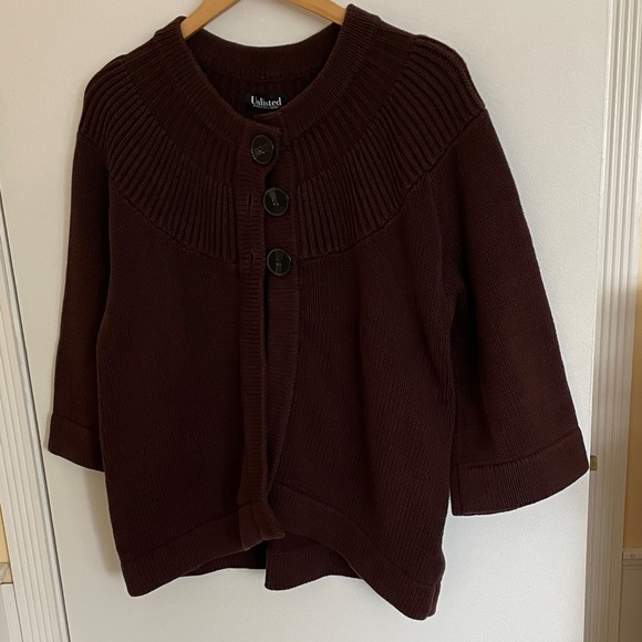 Kenneth Cole Sweaters - Size XL Kenneth Cole Unlisted Chocolate Knit Cardigan